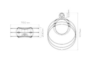 Nobahar-Design-Milano-contemporary-jewelry-lolita hoop earrings-measurments.